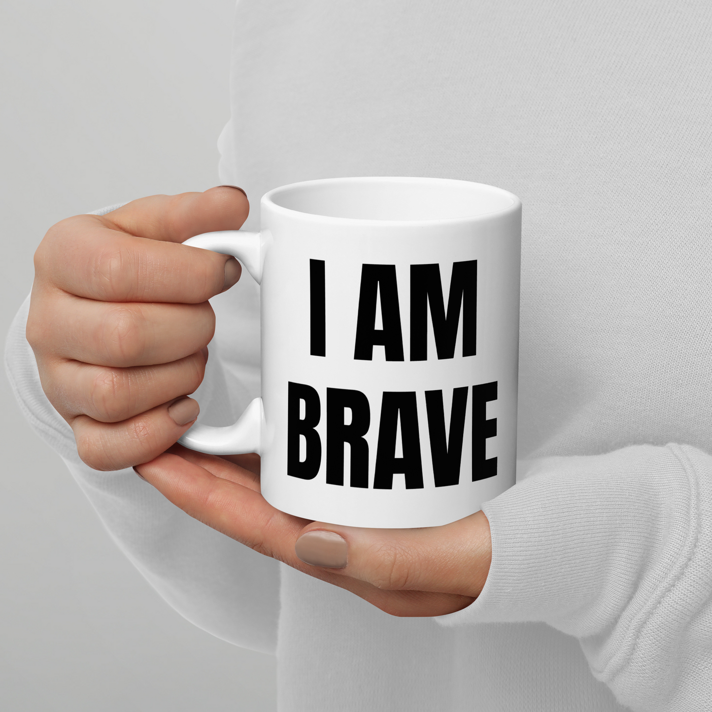 I AM BRAVE Mug