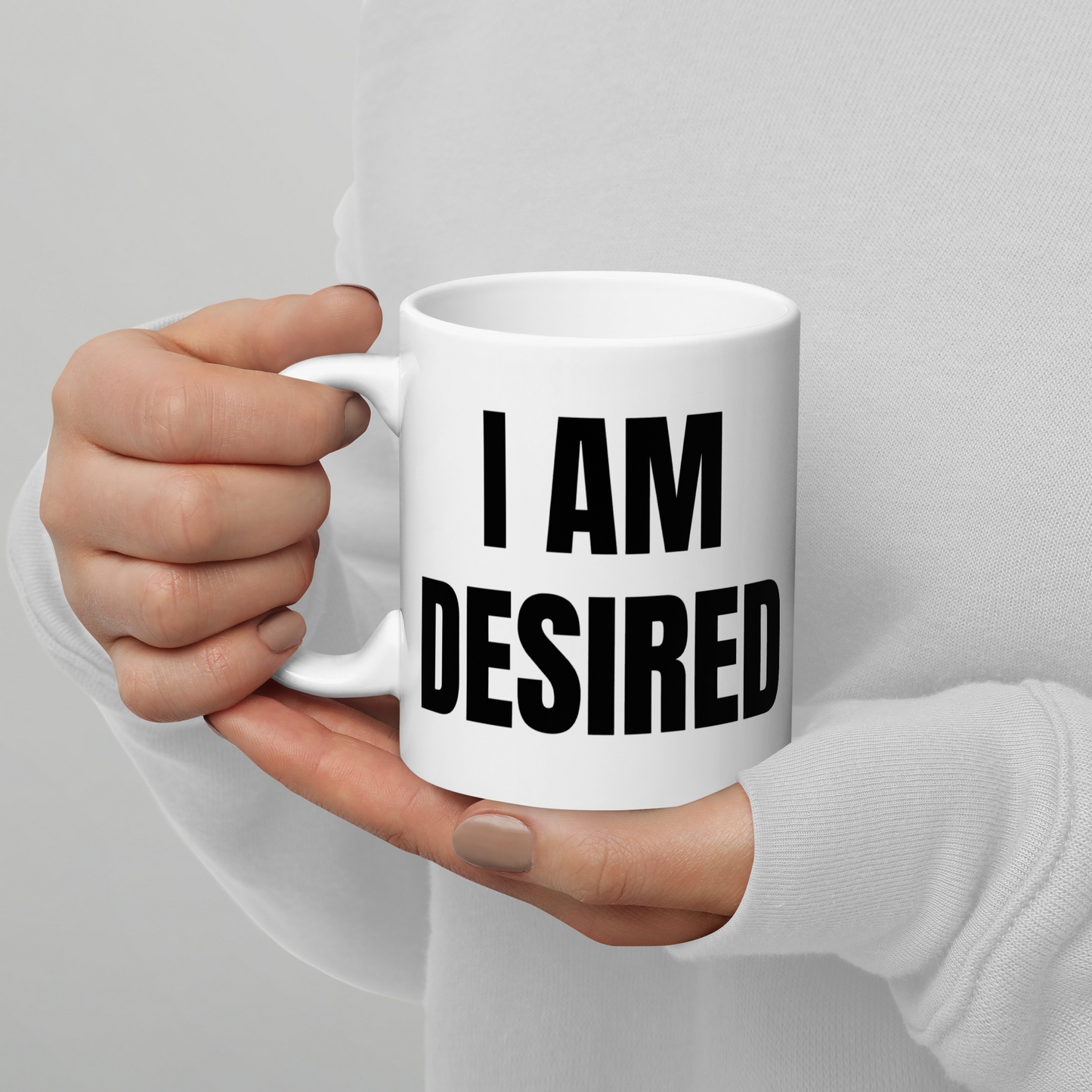 I AM DESIRED Mug