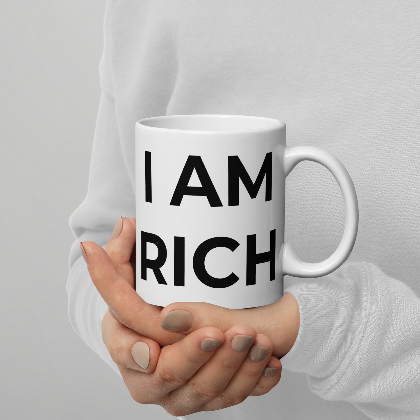 I AM RICH Mug