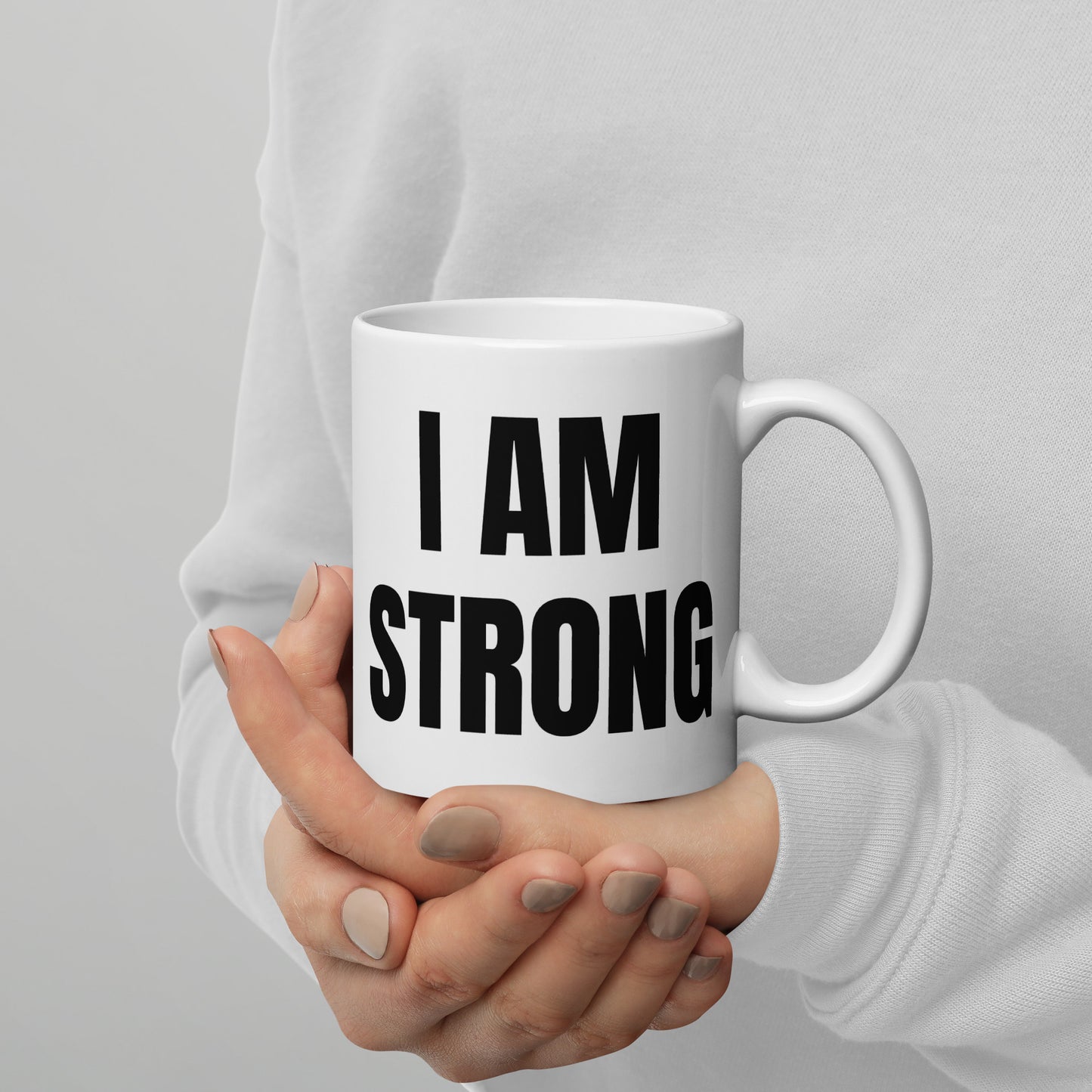 I AM STRONG Mug