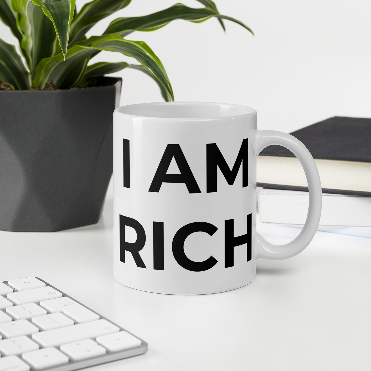 I AM RICH Mug