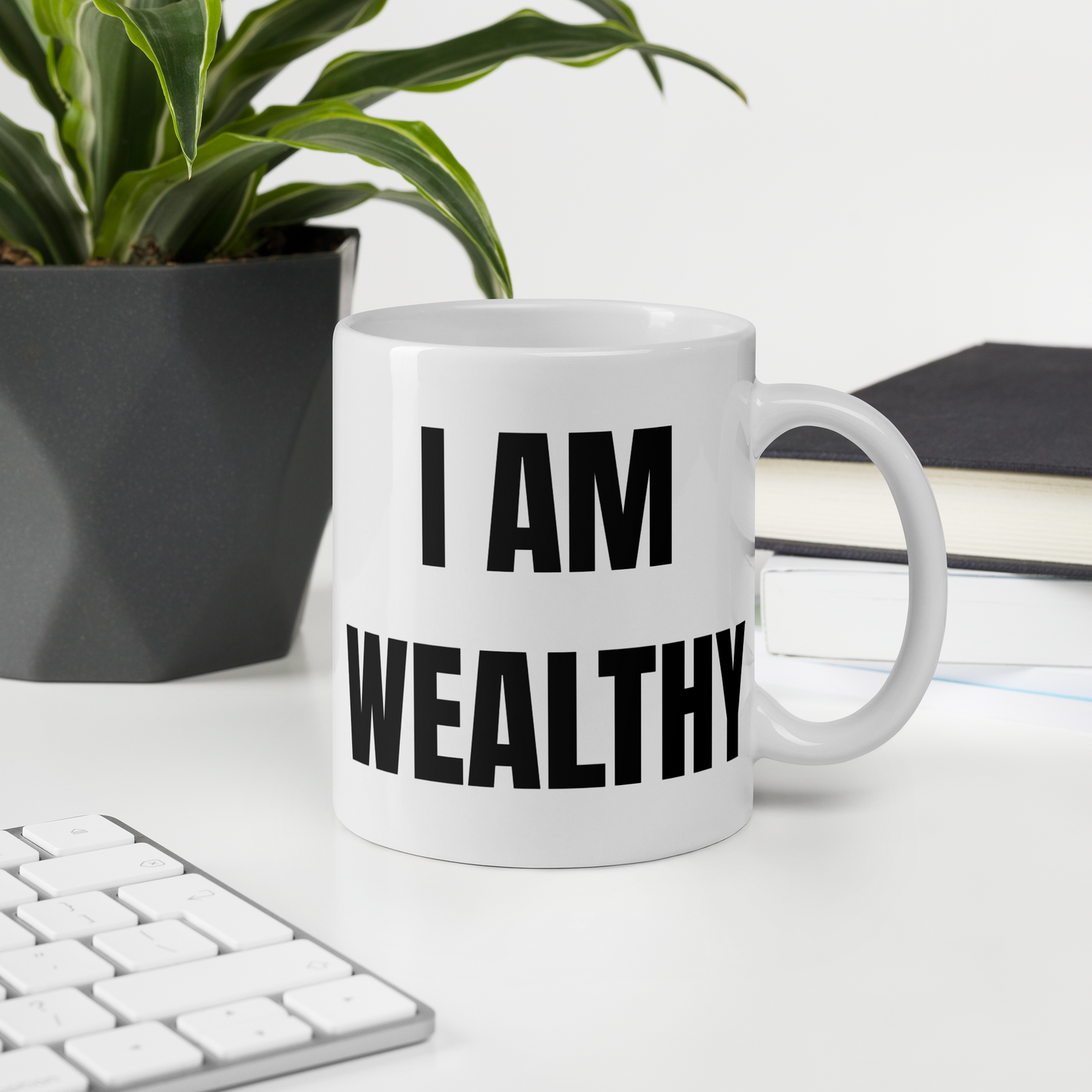 I AM WEALTHY Mug