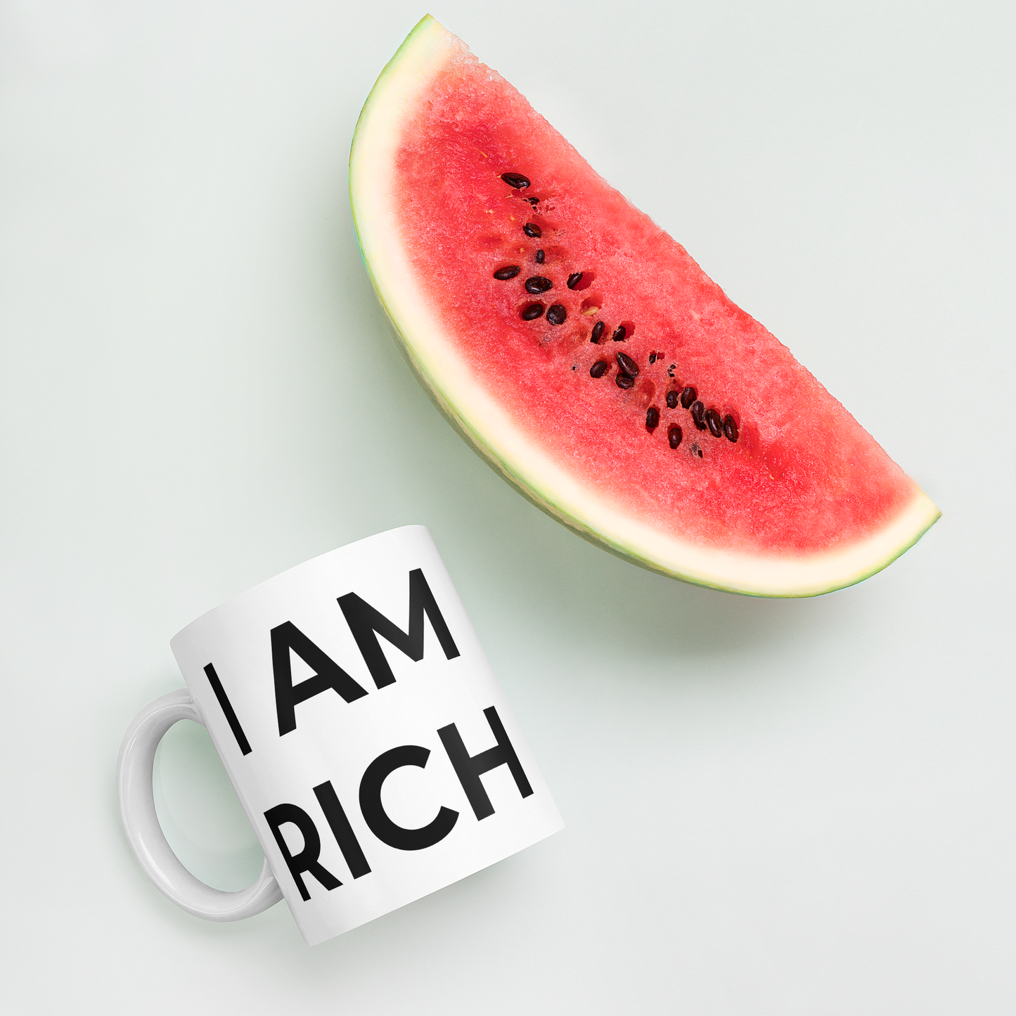 I AM RICH Mug